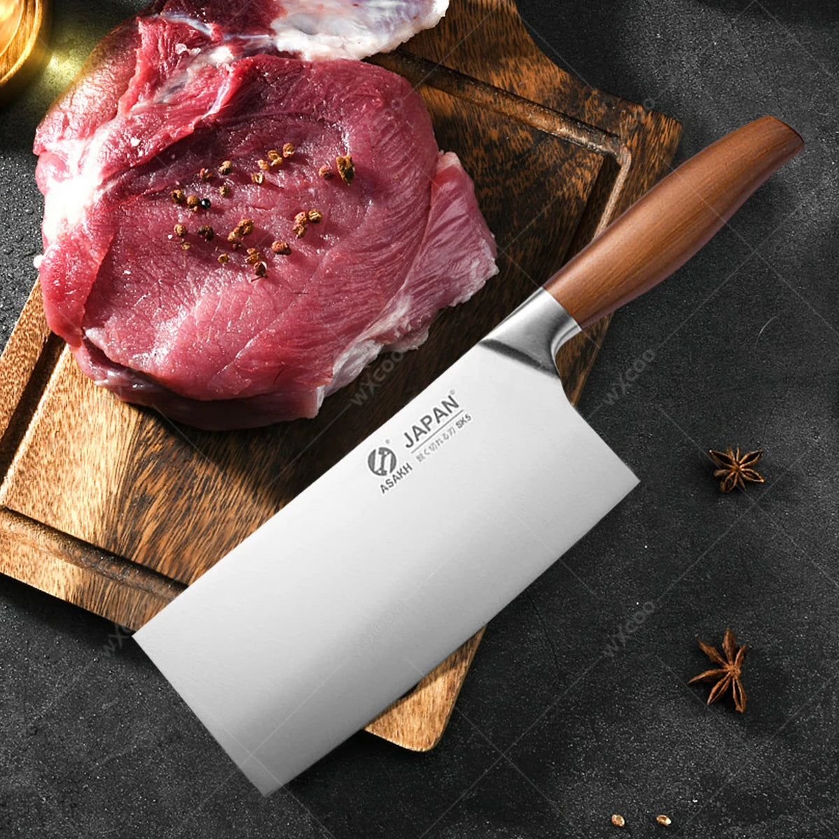 WXCOO Japanese Knife Professional Stainless Steel Multi-Purpose Kitchen