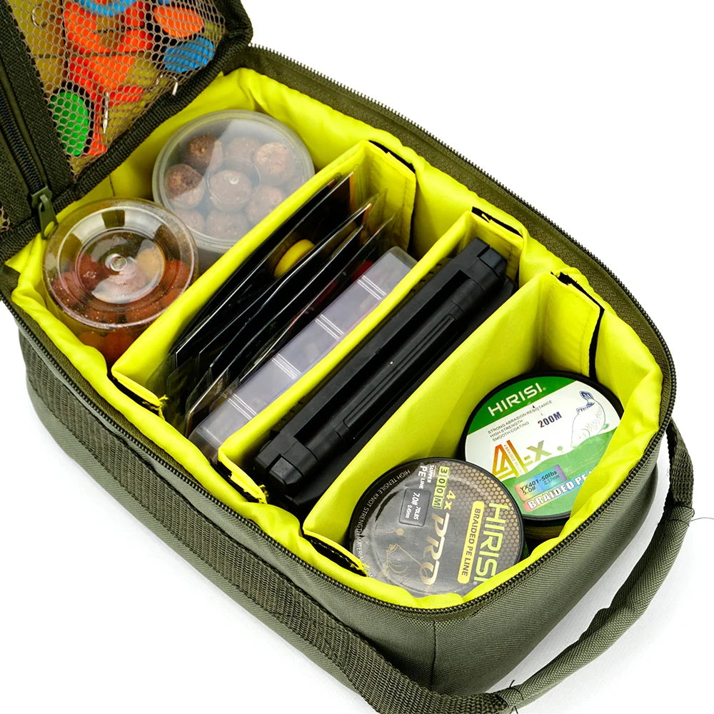 Túi Câu Cá Hirisi Chống Nước Đa Năng 3 Ngăn Điều Chỉnh