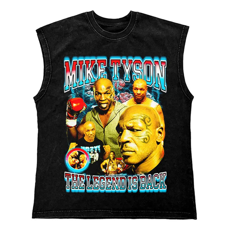 Men's Hip Hop T-Shirt with Unique Boxing Print 270Gym