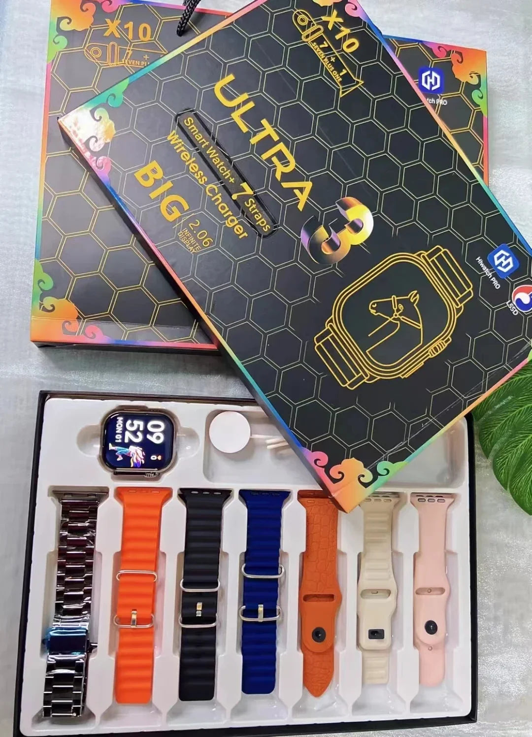 Đồng hồ thông minh X10 Ultra 3 thể thao, gọi Bluetooth