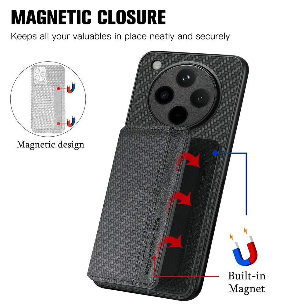 Anti-Theft Leather Case For OPPO Find X Series 5G