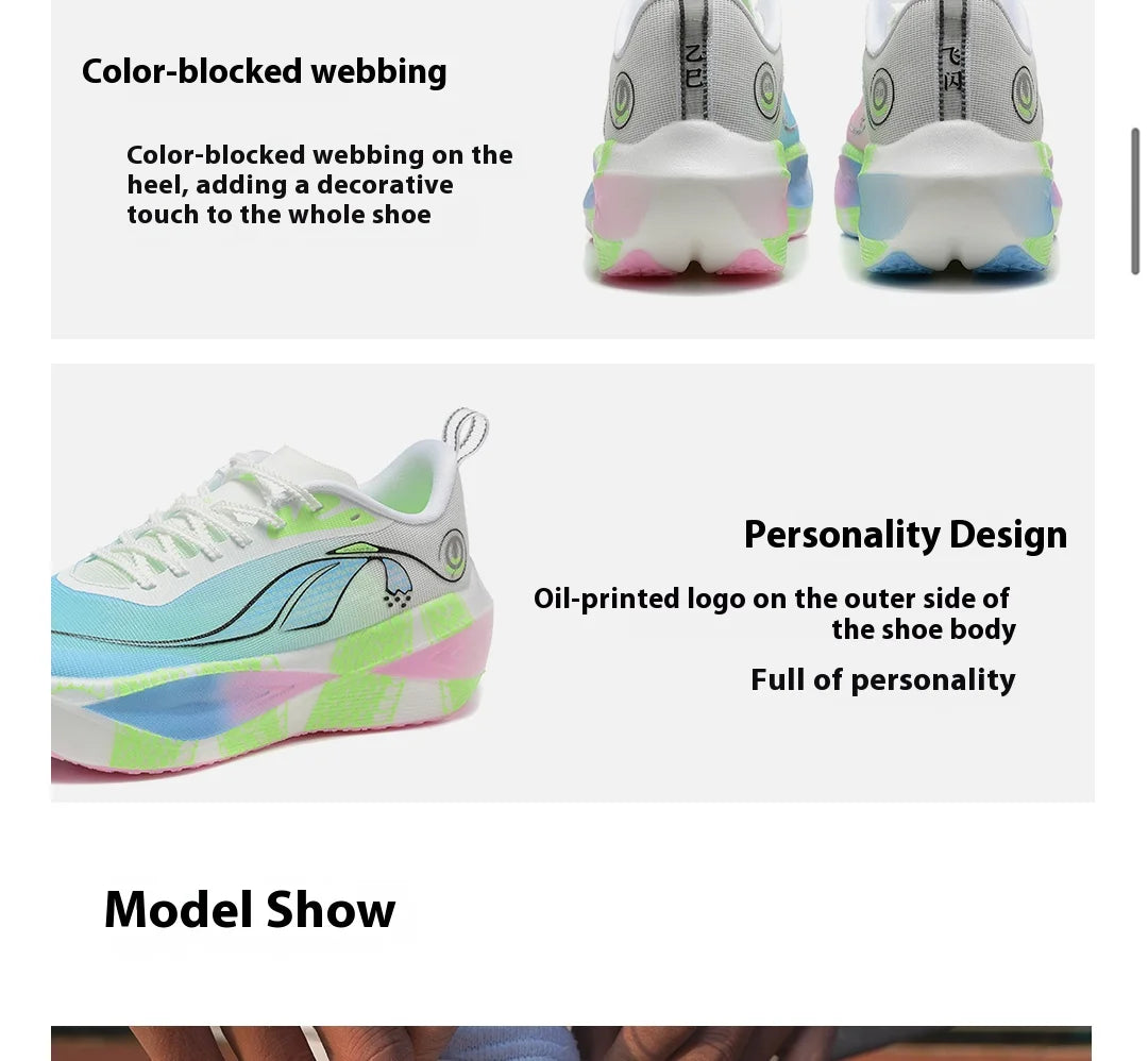 Men's Marathon Shoes Ultra Light Breathable Carbon Fiber