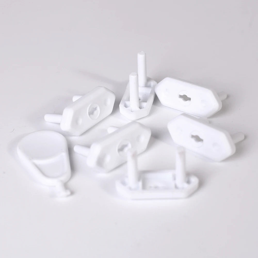 EUDEMON 20pcs Chile/Brazil EU Universal Power Socket Outlet Plug Protective Covers Anti Electric Baby Safety Protector