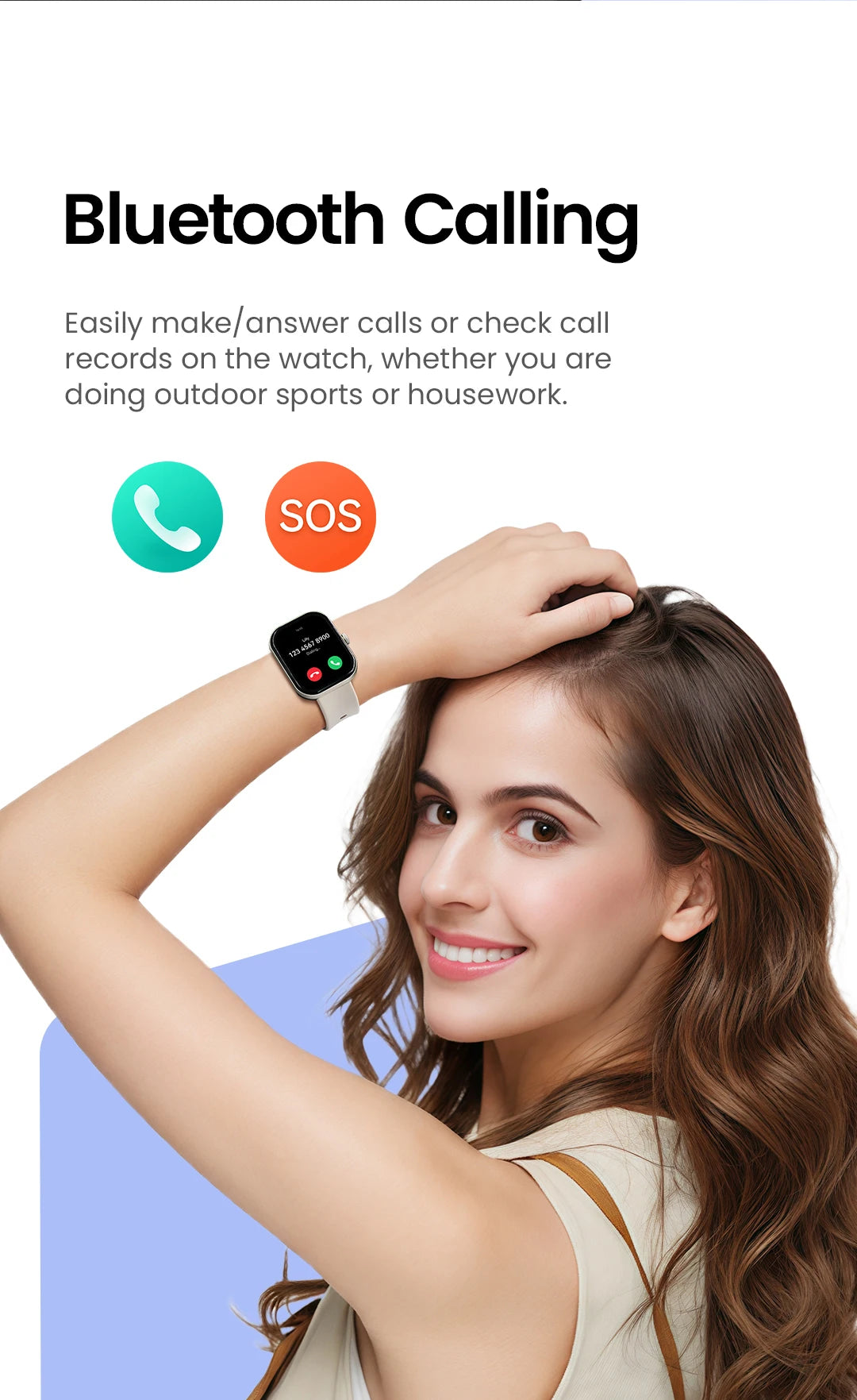 ### Đồng Hồ Thông Minh HAYLOU S6 - Gọi, Chống Nước, Thể Thao