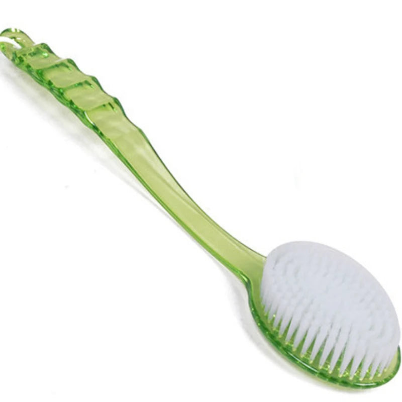 Plastic Back Bath Brush with Handle Exfoliating