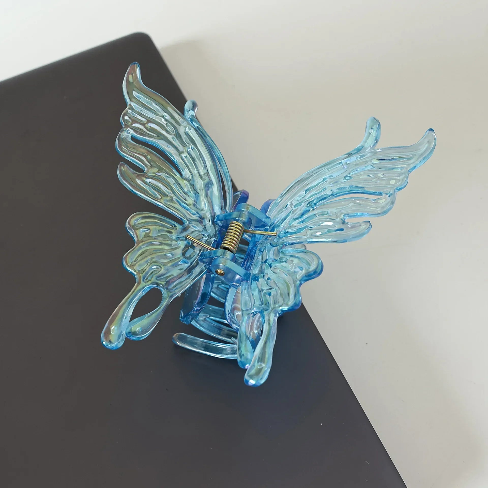 Vintage Butterfly Hair Clip - Acrylic Hair Jewelry