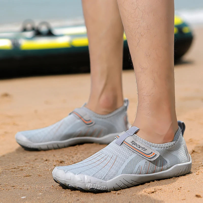 Giày Lội Nước Unisex Chống Trượt Biển Sông Cỡ Lớn