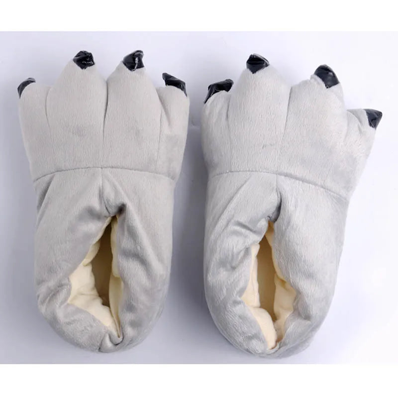 Warm Stuffed Animal Kigurumi Slippers Winter 2024