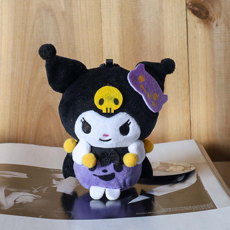 Móc Khóa Búp Bê Sanrio Halloween Cinnamoroll Kuromi Dễ Thương - Daisan Mart