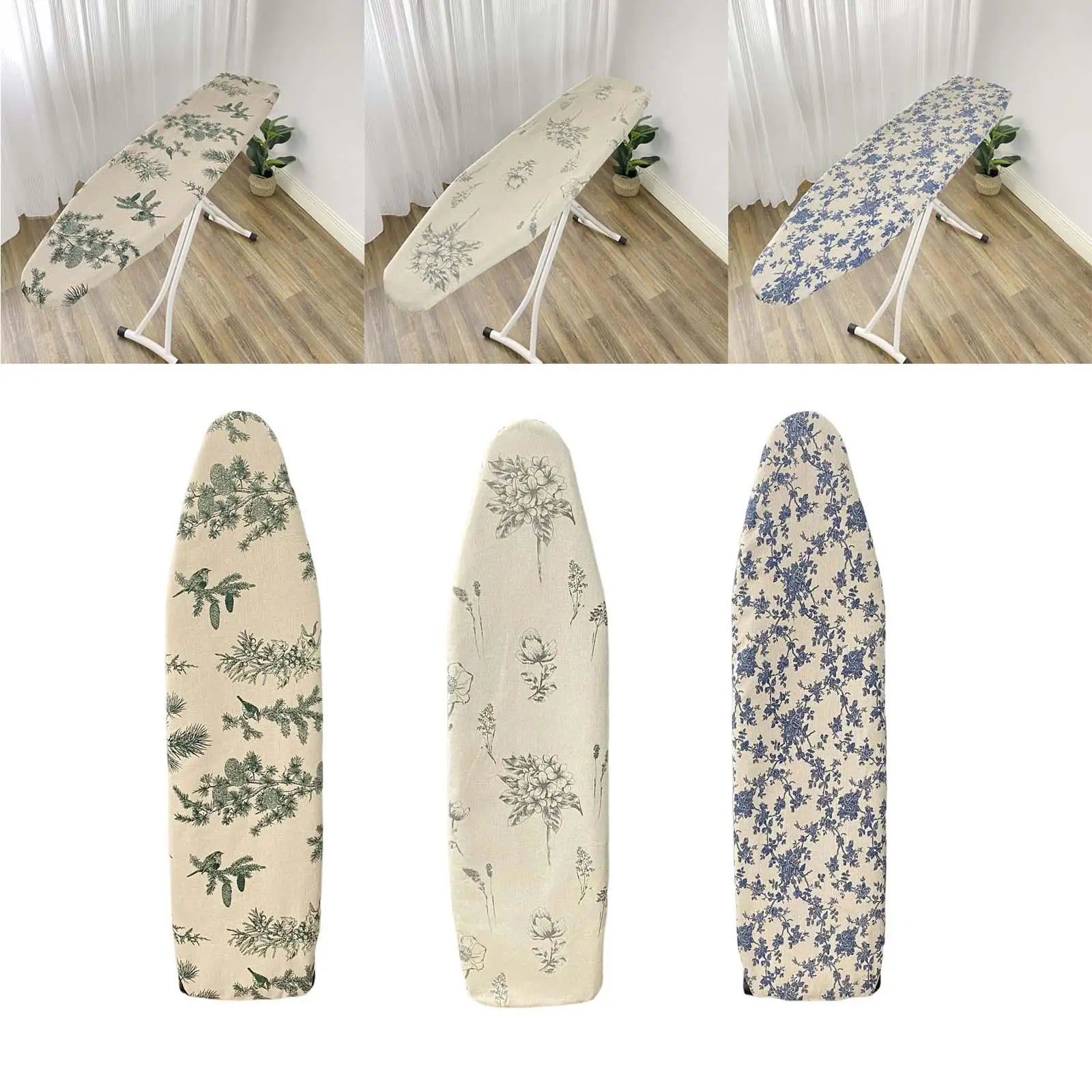 Ironing Board Cover, Super Thick, Protect Delicate Fabrics, Foldable Reusable,