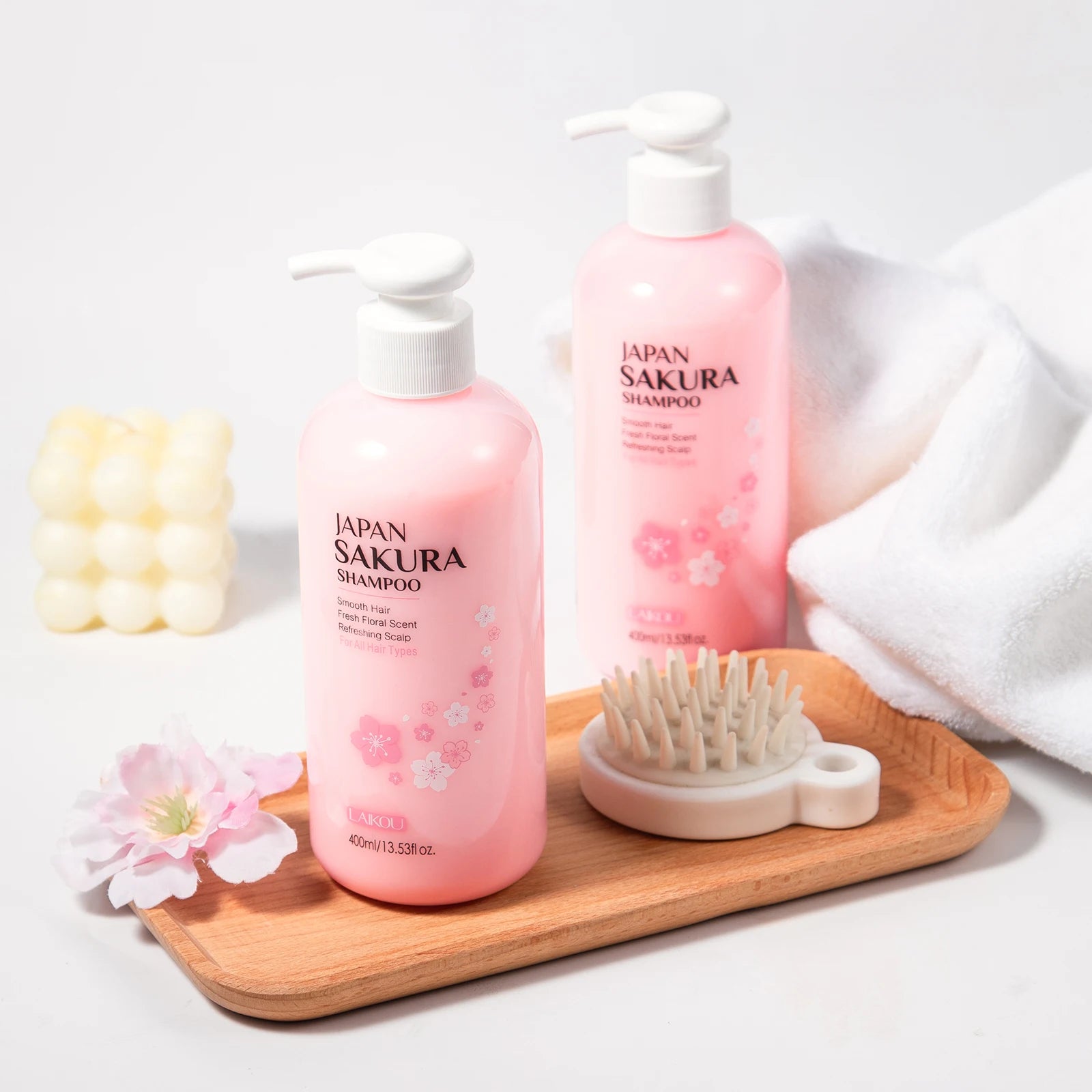 LAIKOU Dầu Gội Hoa Anh Đào Nhật - Phục Hồi & Mượt Tóc