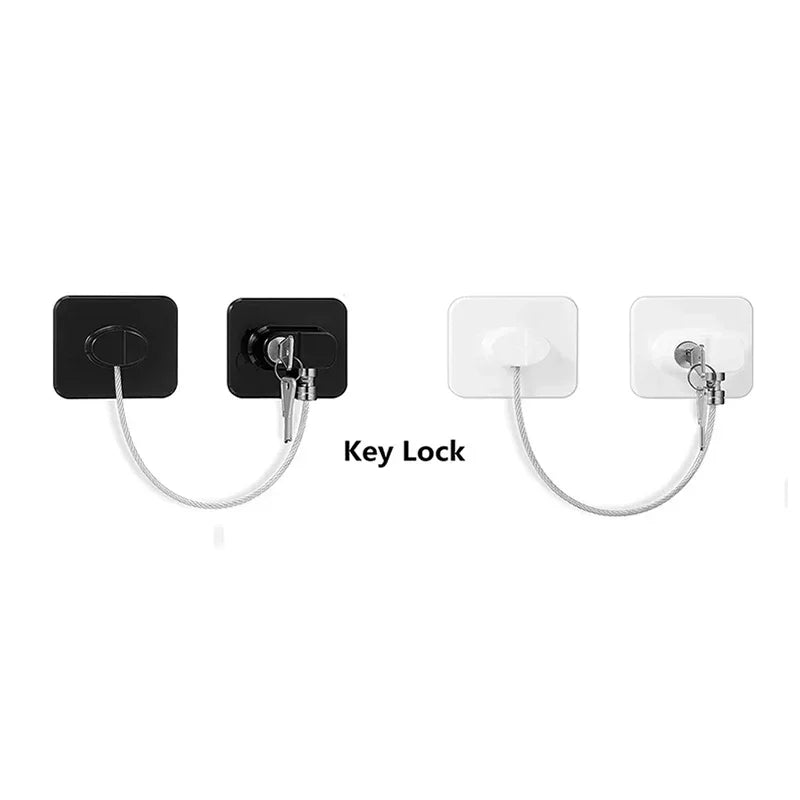 Baby Child Safety Lock Window Refrigerator Opening Security Cable Door Lock For Kids Safety Protector Protection Child Safety - Daisan Mart