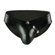 Men's Sexy Comfortable High Quality Faux Leather Underwear
