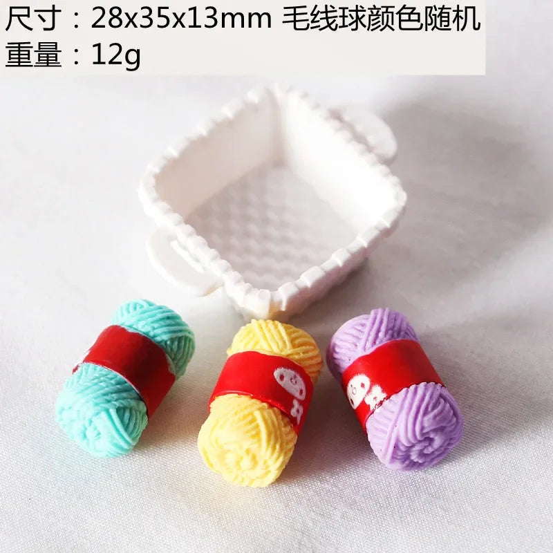 White Wood Handmade Mini Ironing Board Dollhouse Toy