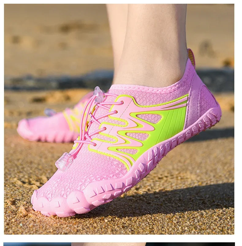 Unisex Water Shoes Quick-Dry Aqua Shoes Drainage Wading Shoes Beach Sports Swim Sandals Yoga Barefoot Diving Surfing Sneakers