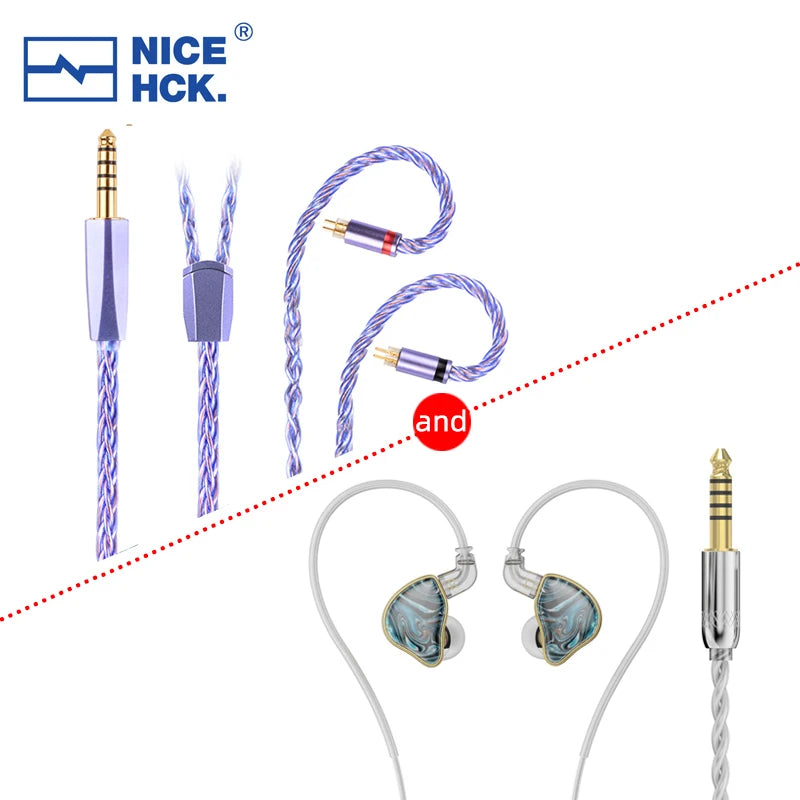 NICEHCK NX7MK4 MK4 Stabilized Wood HIFI Earbud 7 Driver Units Hybrid Audiophile Earphone With Replaceable Tuning Filters IEM MK3 - Daisan Mart