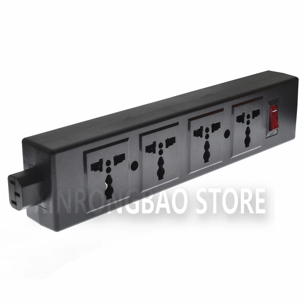 Ổ Cắm PDU 4 Lỗ Chuẩn IEC 320 Tủ Mạng 250V 13A C14 - Daisan Mart