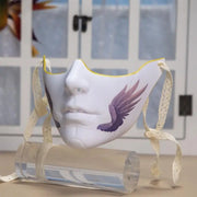 Mặt Nạ Nửa Mặt Cosplay Thẩm Mỹ Halloween Cho Nam Nữ