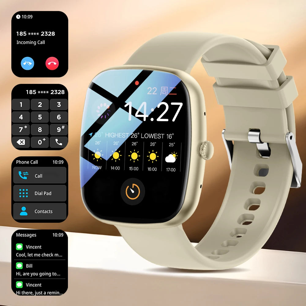 Smartwatch 2024 Màn Hình 1.83 Gọi & Thể Thao Đa Năng