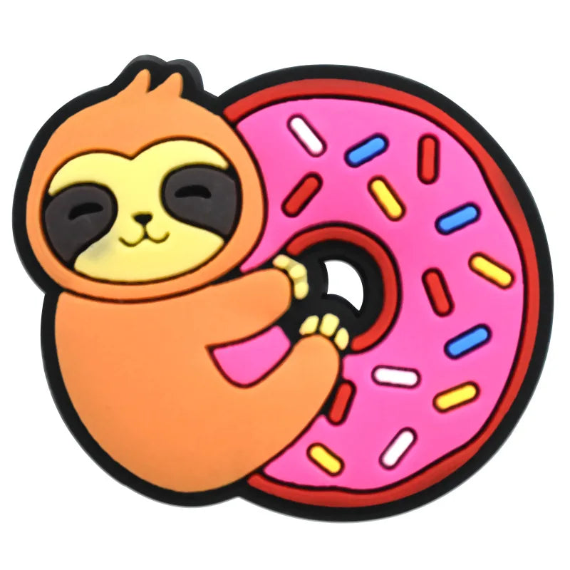 Sloth Monkey Charm for Crocs Slippers - Christmas Accessories