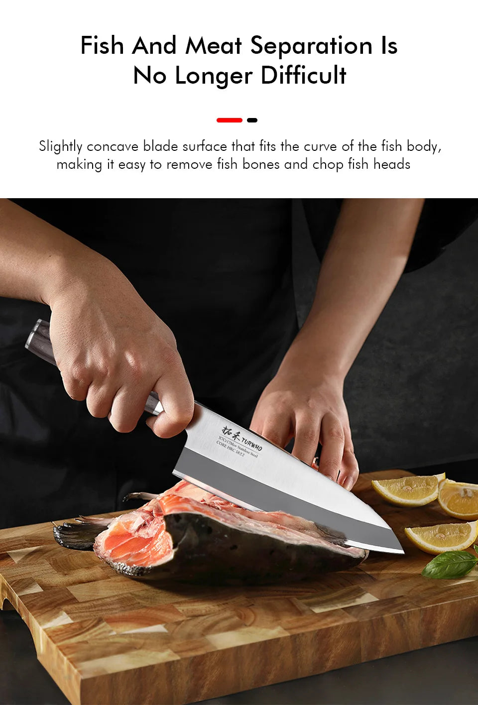 Dao Bếp Nhật TURWHO - Chuyên Sashimi & Fillet Cá