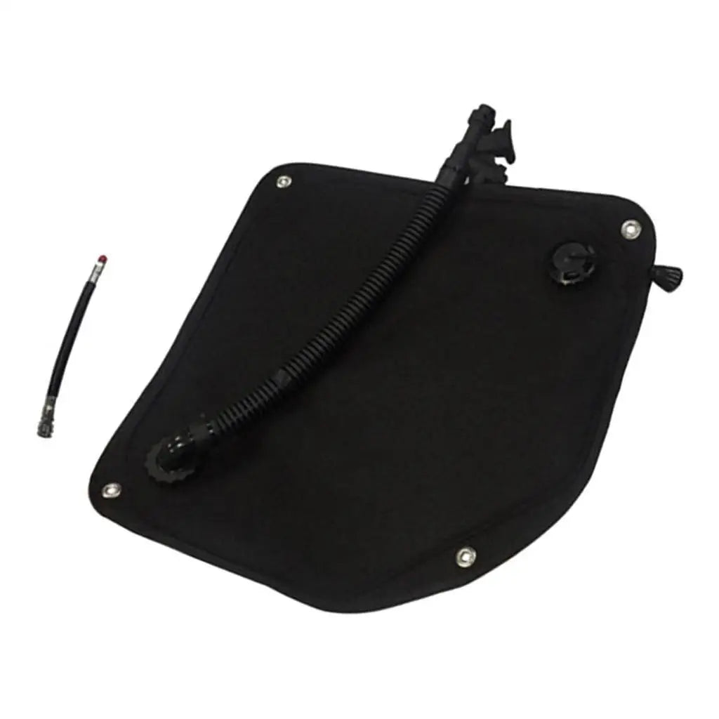 Scuba Diving BCD Buoyancy Compensator Wing Bladder 1050D Nylon 35lbs Side Mount Air Bladder with Low Pressure Hose Safety Gear