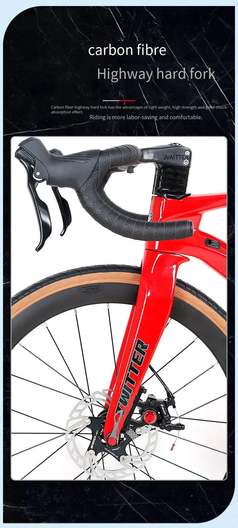 Twitter children's carbon fiber road bike 24 inch Hydraulic Disc Brake Road Racing Bicycle WheelTop GEX-12S student bicicleta