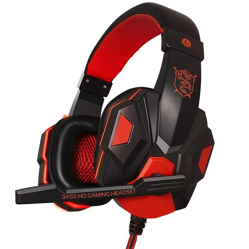 Tai nghe gaming 3.5mm có mic, bass mạnh, đa thiết bị - Daisan Mart