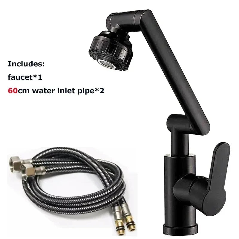 Vòi Rửa Xoay Đa Năng 2 Chế Độ Nhà Bếp & Nhà Tắm