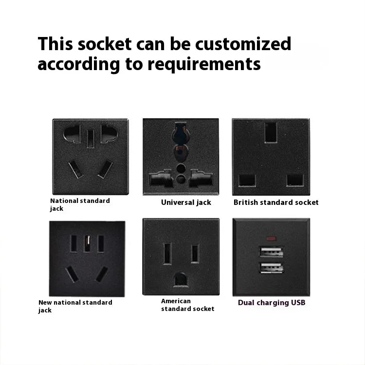 Ổ Cắm Âm Bàn Đa Năng USB-C Cho Nội Thất Thông Minh