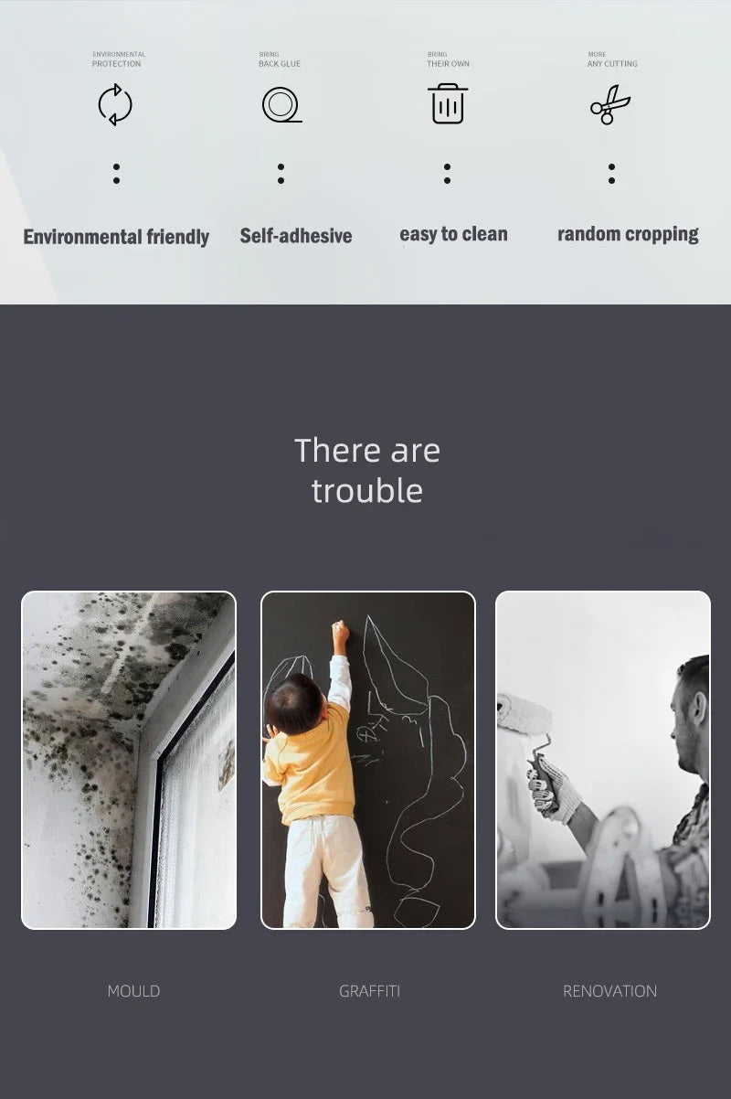 Giấy Dán Tường 3D Giả Gạch Chống Thấm 70cmx10m