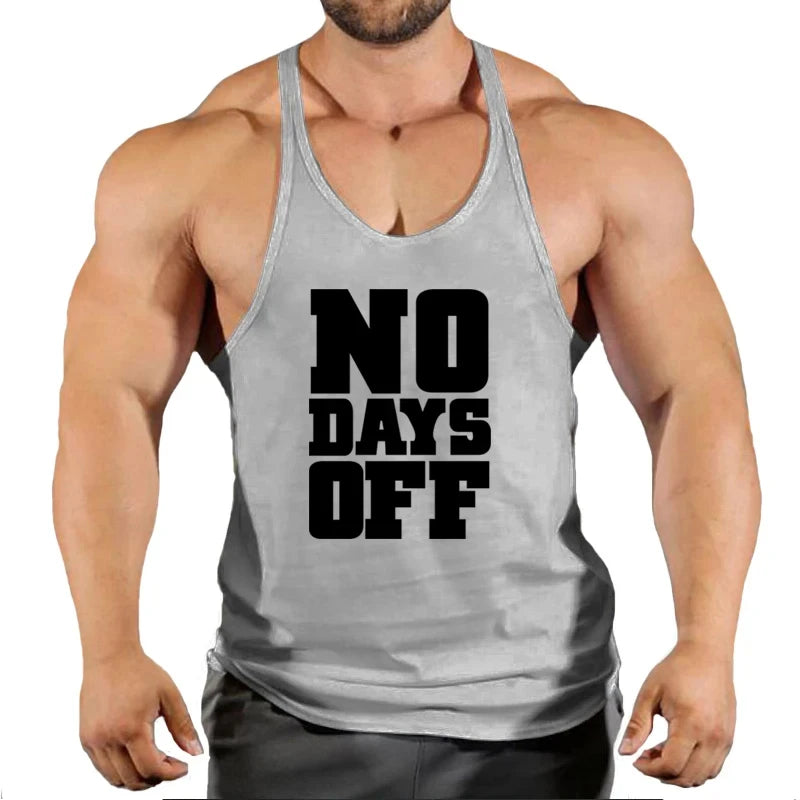 Áo Tank Gym Nam Cotton Lưng Y Tập Thể Hình Hè - Daisan Mart