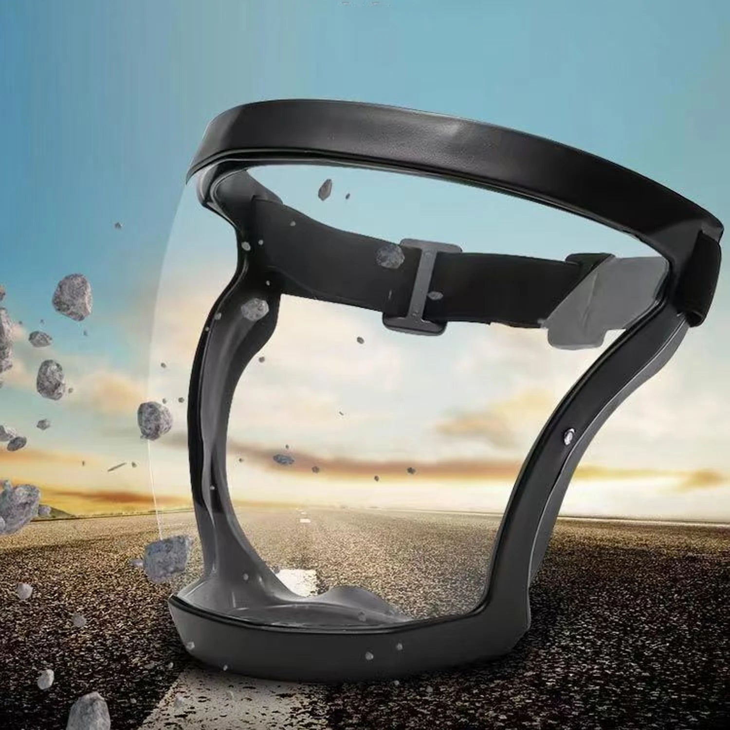 Full Face Dust &amp; Splash Proof Protective Goggles Mask