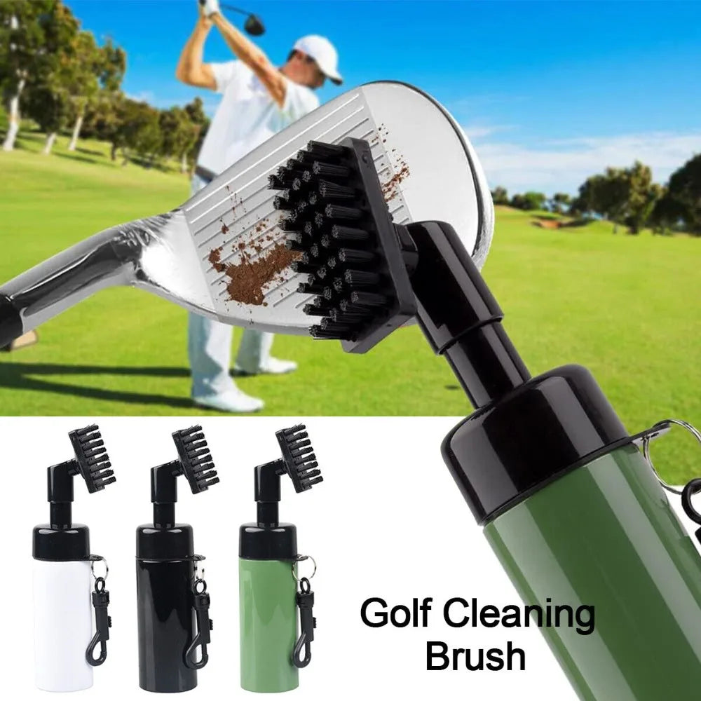 Golf Club Cleaning Brush with Professional Spray Bottle