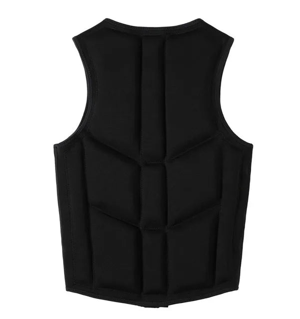 Stock Adults Unisex Neoprene PVC Foam Marine Motorboat Jet Ski Impact Surfing Life Vest Jacket