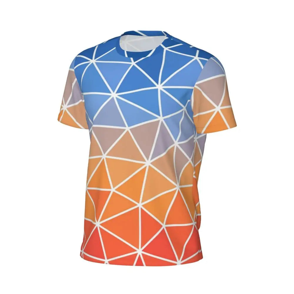 Áo Thun Nam Ombre Tím Hồng Thời Trang Hè Đầy Phong Cách