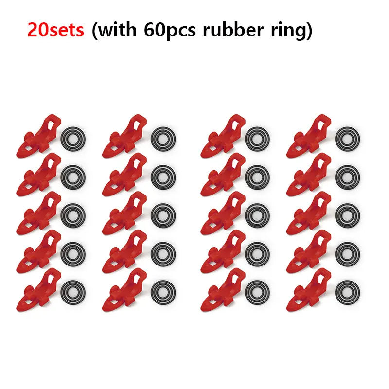 Bộ 20-30 Kẹp Giữ Mồi Cần Câu LINNHUE Chống Rối