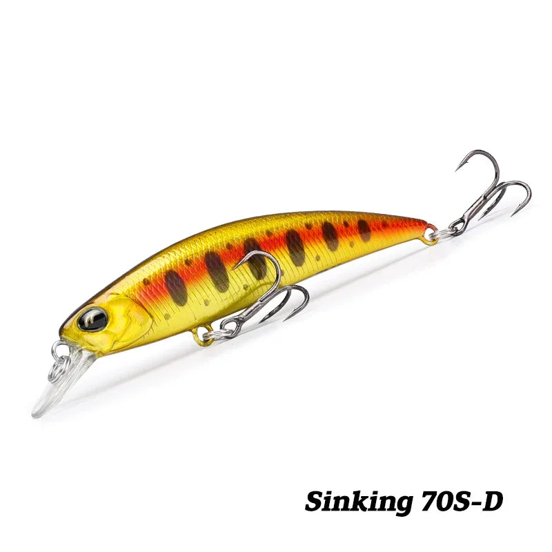 Mồi Câu TSURINOYA DW75 70mm 8.9g Cho Cá Chìm Nước Ngọt