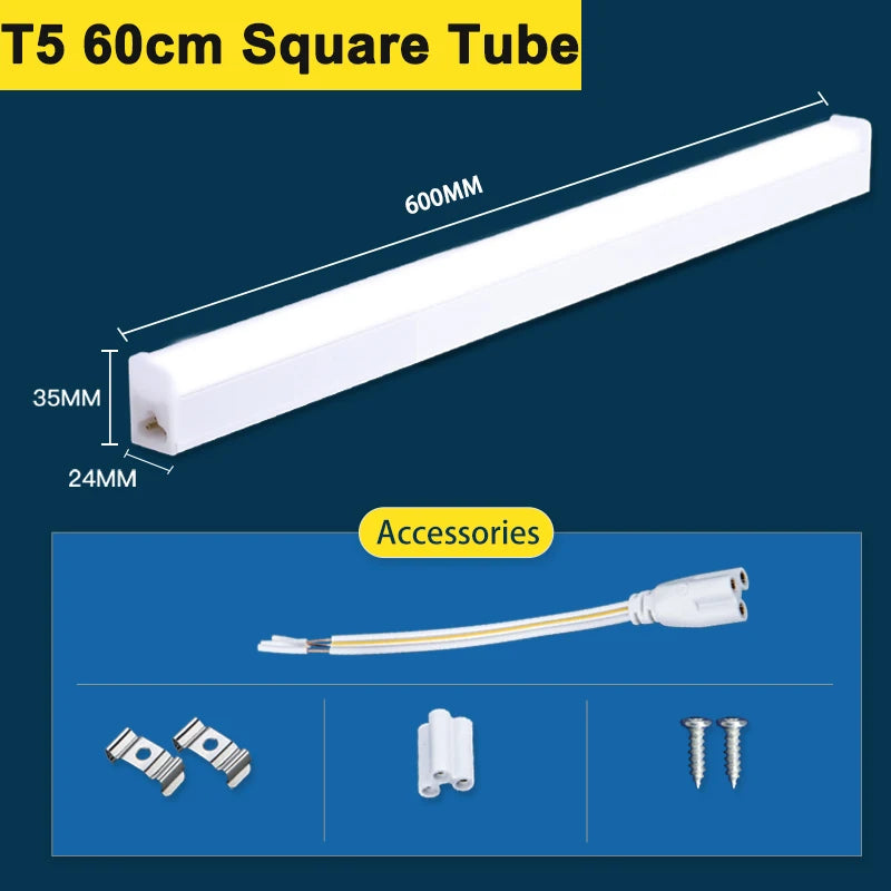 Đèn Tuýp LED T5 T8 90/120cm Lắp Tủ Bếp Văn Phòng Nhà