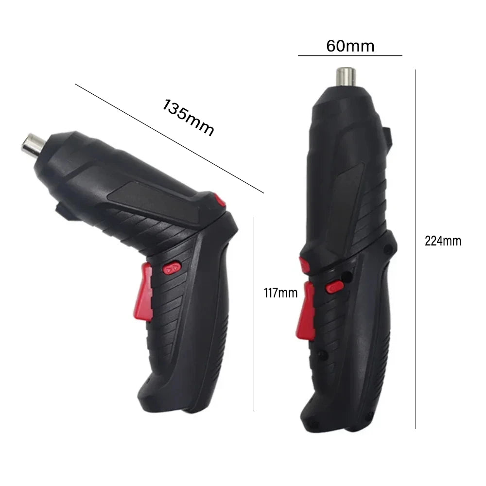 Electric Screwdriver Battery Rechargeable Cordless Screwdriver Powerful Impact Wireless Screwdriver Drill Electric Screw Driver