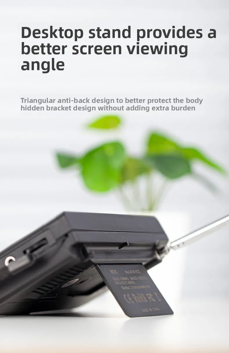 Multi-function LED Battery Clock - Survival Radio