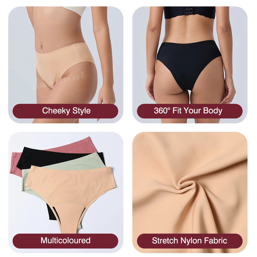 Women's High Waist Anti-Leak Menstrual Panties Super Comfortable