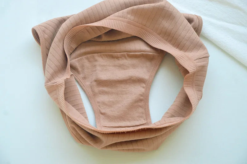 Quần Lót Nữ Cotton Cạp Cao Thoáng Mát Size Lớn 6 Cái