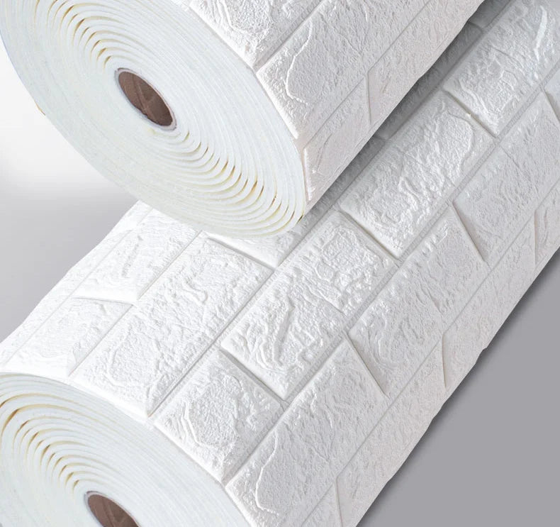 Giấy Dán Tường 3D Chống Thấm Gạch 70cm*10m Nội Thất