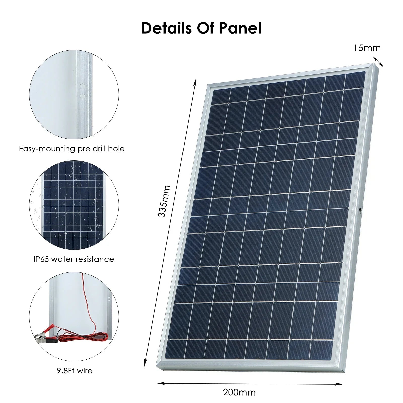 300W/600W Solar Panel Kits 12V Solar Panel 100A Controller Power Portable Solar Battery Charger for Outdoor Camping Mobile RV
