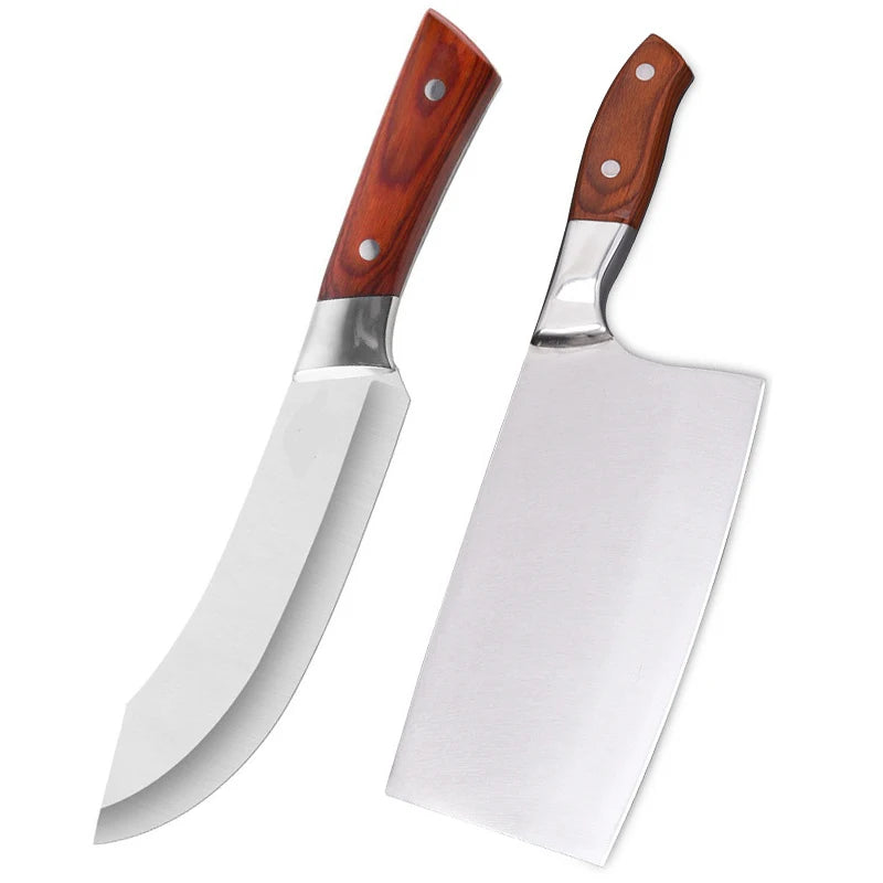 Multi-purpose Stainless Steel Boning Knife for Cutting Meat and Vegetables