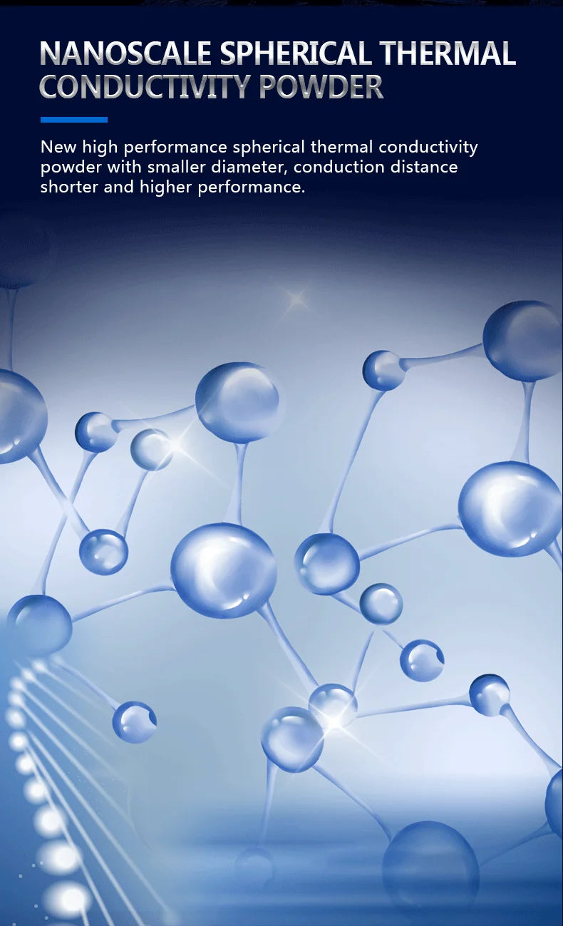 Coxbyte Thermal Paste 18.2W/mk for CPU Cooler AMD Intel Processor Computer Cooling Fan VGA GPU Compound Heatsink Plaster