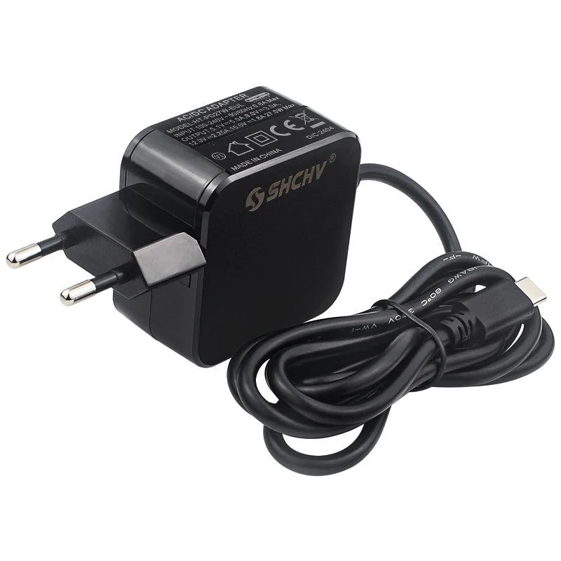 Nguồn USB-C 27W cho Raspberry Pi 5 - Hỗ trợ PD, 5A