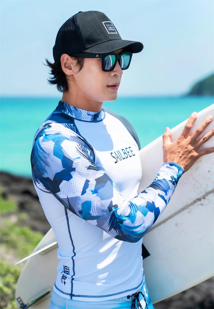 Áo Bơi Nam SAILBEE Chống UV - Lướt Sóng và Bơi Lội