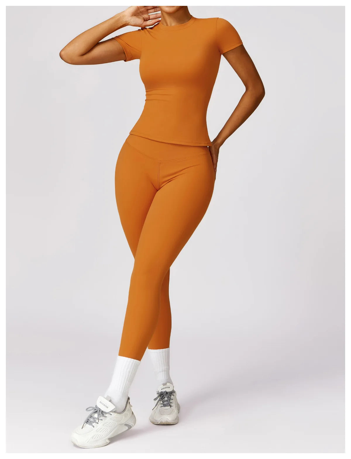 Áo Tập Yoga Nữ 2024 - Nhanh Khô, Tím, Ngắn Tay - Daisan Mart